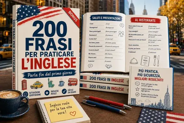 200 Frasi per Esercitarti in Inglese