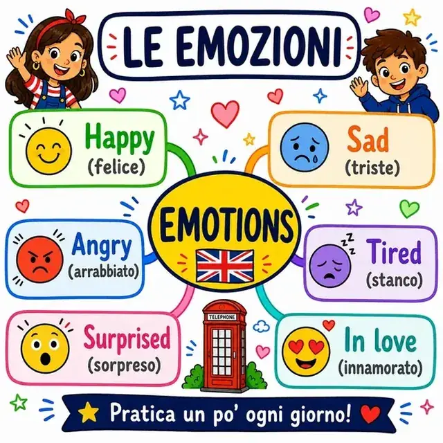 Mappa mentale: Emozioni