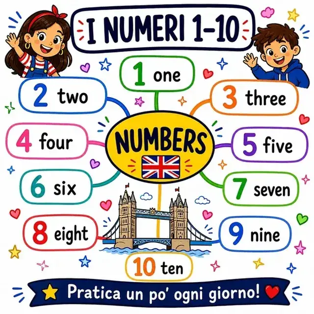 Mappa mentale: Numeri